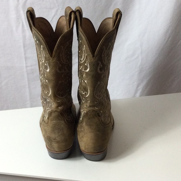 Twisted X Brown Heeled Cowgirl Boots - Picture 6 of 12